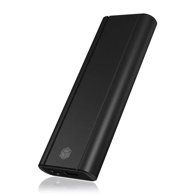 ICY Dėžutė IB-1807MT-C31 SSD dėklas Juodas M.2
