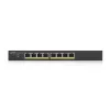 Zyxel GS1900-8HP v3 PoE valdomas L2 Gigabit Ethernet (10/100/1000) maitinimas per Ethernet (PoE) juoda