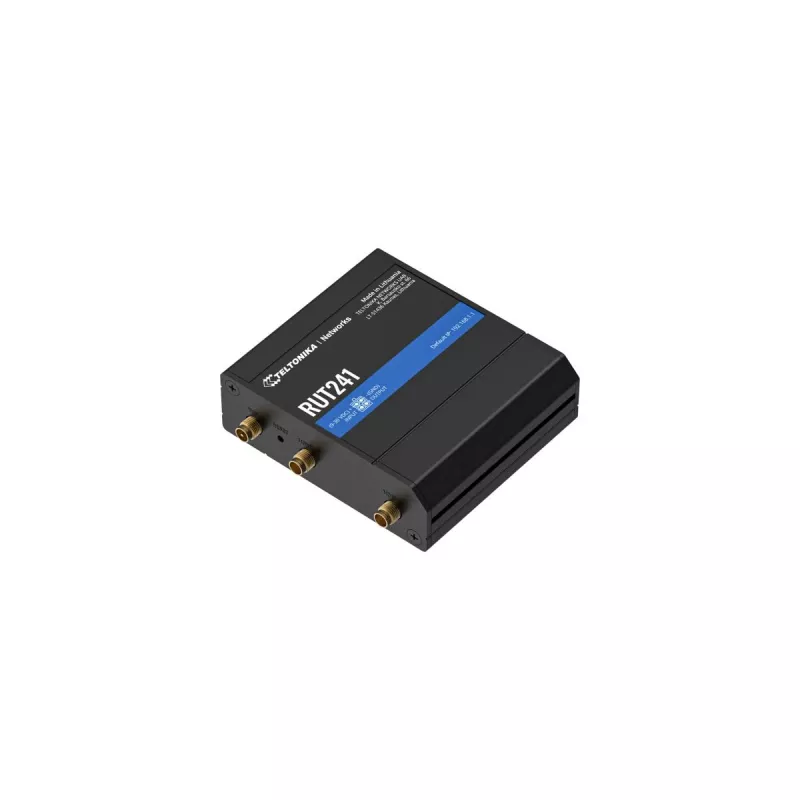 TELTONIKA RUT241 Pramoninis 4G/LTE maršrutizatorius su Wi-Fi 802.11b/g/n, 2xRJ45 10/100
