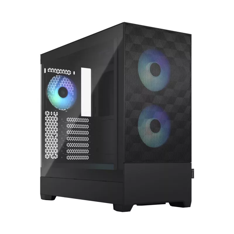 FRACTAL DESIGN Fractal Design Pop Air RGB Juoda Tg Skaidrus atspalvis