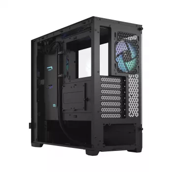 FRACTAL DESIGN Fractal Design Pop Air RGB Juoda Tg Skaidrus atspalvis