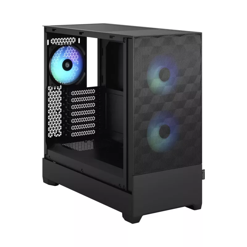 FRACTAL DESIGN Fractal Design Pop Air RGB Juoda Tg Skaidrus atspalvis