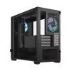 FRACTAL DESIGN Fractal Design Pop Mini Air RGB Juoda Tg Clear Tint