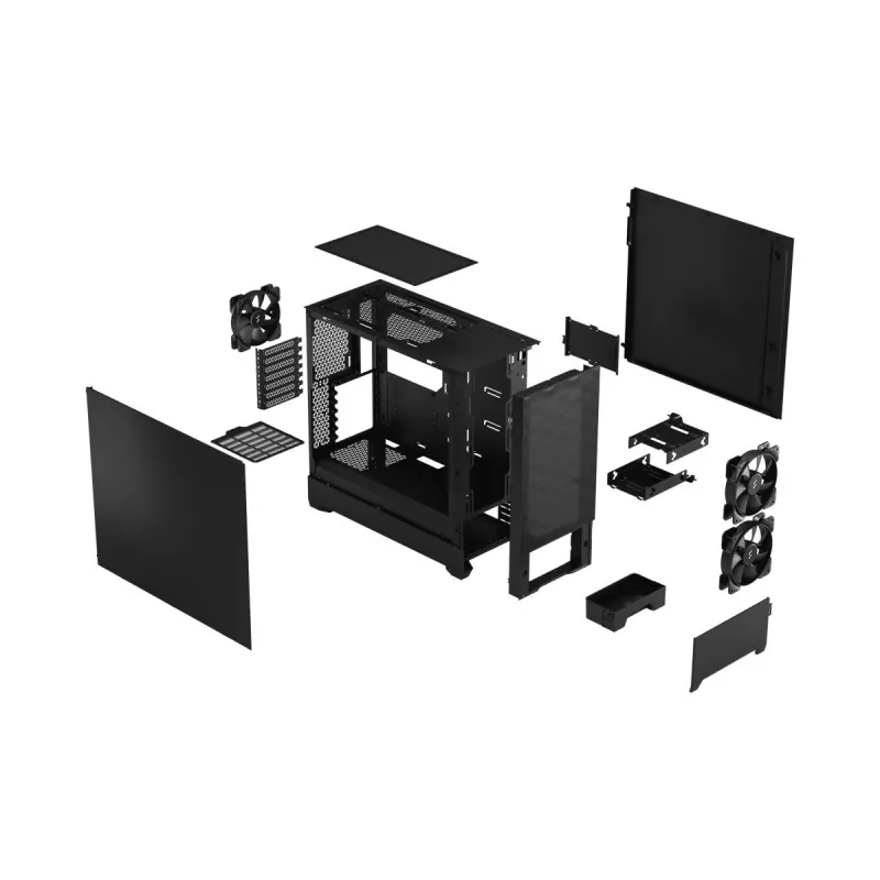 FRACTAL DESIGN Pop Air Juodas Solid
