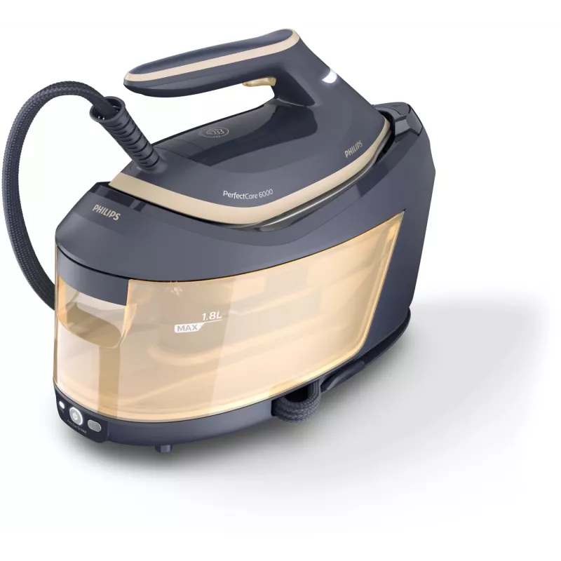 Garų lyginimo stotis Philips PSG6066/20 — 2400 W, 600 g/min garų stiprintuvas, 1,8 L talpa, SteamGlide Advanced padas