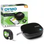 DYMO LetraTag 200B Bluetooth etikečių spausdintuvas | Kompaktiškas etikečių spausdintuvas | Prisijungia per Bluetooth belaidę technologiją prie iOS ir Android | Komplekte 1 balto popieriaus etikečių juosta | Juodas