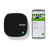 DYMO LetraTag 200B Bluetooth etikečių spausdintuvas | Kompaktiškas etikečių spausdintuvas | Prisijungia per Bluetooth belaidę technologiją prie iOS ir Android | Komplekte 1 balto popieriaus etikečių juosta | Juodas