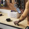 DYMO LetraTag 200B Bluetooth etikečių spausdintuvas | Kompaktiškas etikečių spausdintuvas | Prisijungia per Bluetooth belaidę technologiją prie iOS ir Android | Komplekte 1 balto popieriaus etikečių juosta | Juodas