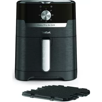 Tefal Easy Fry & Grill EY5018 Vienvietė 4.2 L Pastatoma 1550 W karšto oro gruzdintuvė Juoda