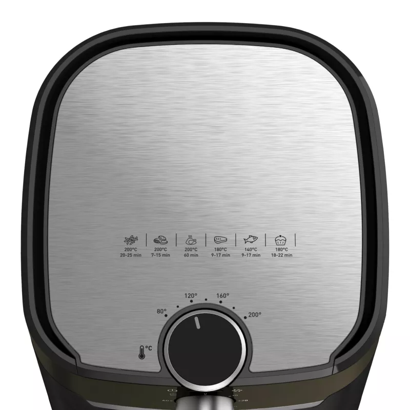 Tefal Easy Fry & Grill EY5018 Vienvietė 4.2 L Pastatoma 1550 W karšto oro gruzdintuvė Juoda