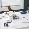 DYMO Omega reljefinių lipdukų gamybos įrenginys | Mažas lipdukų gamybos įrenginys su pasukamu ratuku ir ergonomišku dizainu | Namams, „pasidaryk pats“ ir kūrybai (£/€ÄÖ & Ü)
