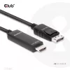 CLUB3D DisplayPort 1.4 į HDMI 4K120Hz arba 8K60Hz HDR10 kabelis M/M 3 m/9,84 pėd.
