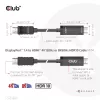 CLUB3D DisplayPort 1.4 į HDMI 4K120Hz arba 8K60Hz HDR10 kabelis M/M 3 m/9,84 pėd.