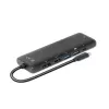 CLUB3D USB Gen 1 Type-C 8-in-1 MST Dual 4K60Hz Display Travel Dock