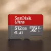 WESTERN DIGITAL SanDisk Ultra micro SDXC 512GB plius SD adapteris 150MB/s A1 Class 10 UHS-I