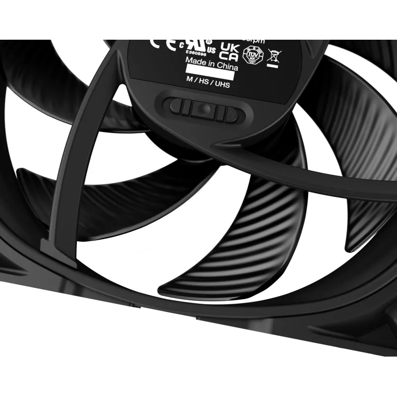 be quiet SILENT WINGS PRO 4 | 140mm PWM Kompiuterio korpuso ventiliatorius 14 cm Juodas 1 vnt.