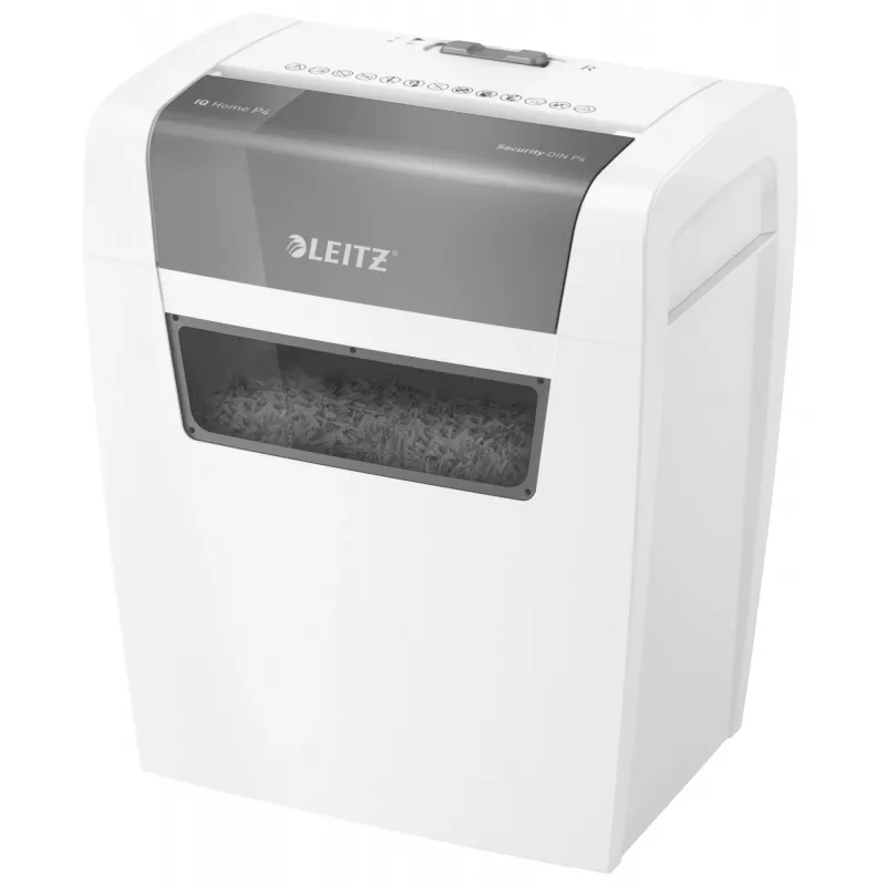 Leitz 80340000 popieriaus smulkintuvas, dalelių pjovimo, 70 dB, 22 cm, baltas