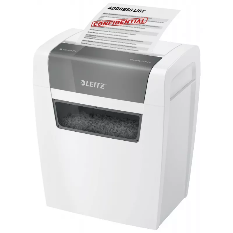 Leitz 80340000 popieriaus smulkintuvas, dalelių pjovimo, 70 dB, 22 cm, baltas