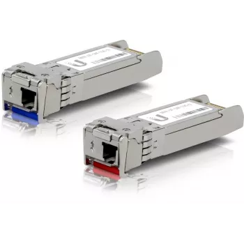 UBIQUITI NETWORKS 10 Gbps Sfp+ 1xlc Sm 1270/1330nm Bidi 10 km - 2 pakuotės (uf-sm-10g-s)