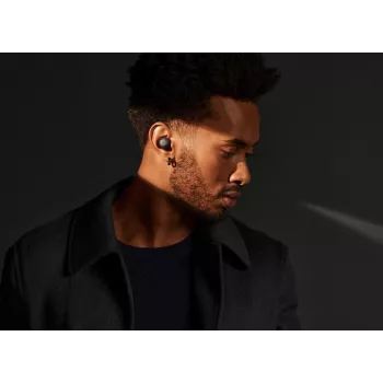 GOOGLE ausinės - Google Pixel Buds - belaidės Bluetooth - anglies spalvos