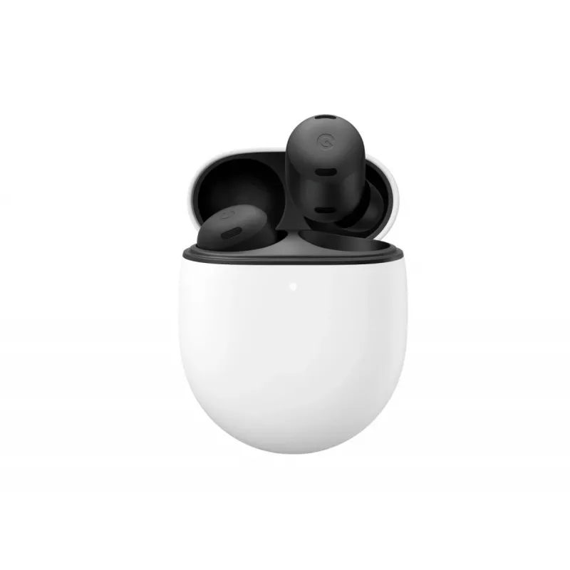 GOOGLE ausinės - Google Pixel Buds - belaidės Bluetooth - anglies spalvos