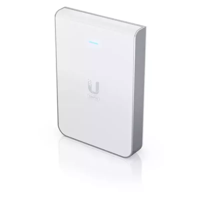 Prieigos taškas UBIQUITI Unifi 6 In-Wall U6-IW — dviejų juostų 2,4/5 GHz, 4800 Mbit/s, 5x RJ-45, PoE, balta