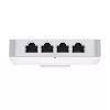 Prieigos taškas UBIQUITI Unifi 6 In-Wall U6-IW — dviejų juostų 2,4/5 GHz, 4800 Mbit/s, 5x RJ-45, PoE, balta