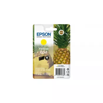 Epson 604 rašalo kasetė 1 vnt. Originali standartinės talpos geltona