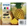 Epson 604XL rašalo kasetė 4 vnt. Originali didelės (XL) talpos juoda, žalsvai mėlyna, rausvai raudona, geltona