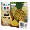 Epson 604XL rašalo kasetė 4 vnt. Originali didelės (XL) talpos juoda, žalsvai mėlyna, rausvai raudona, geltona