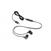 Lenovo 4XD1J77351 ausinės / laisvų rankų įranga Laidinės Į ausis įdedamos Biurui / skambučių centrui USB Type-C Juoda
