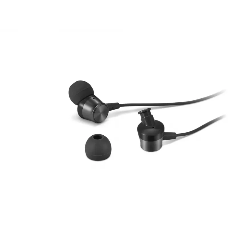 Lenovo 4XD1J77351 ausinės / laisvų rankų įranga Laidinės Į ausis įdedamos Biurui / skambučių centrui USB Type-C Juoda