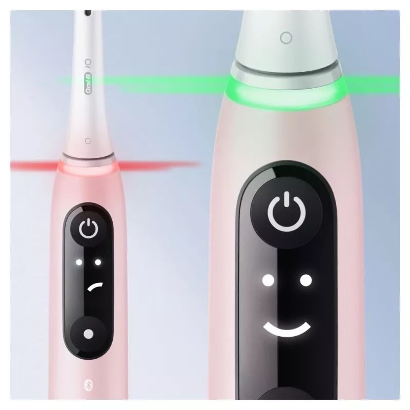 Oral-B 445197 elektrinis dantų šepetėlis suaugusiesiems vibruojantis dantų šepetėlis Rožinė, Balta