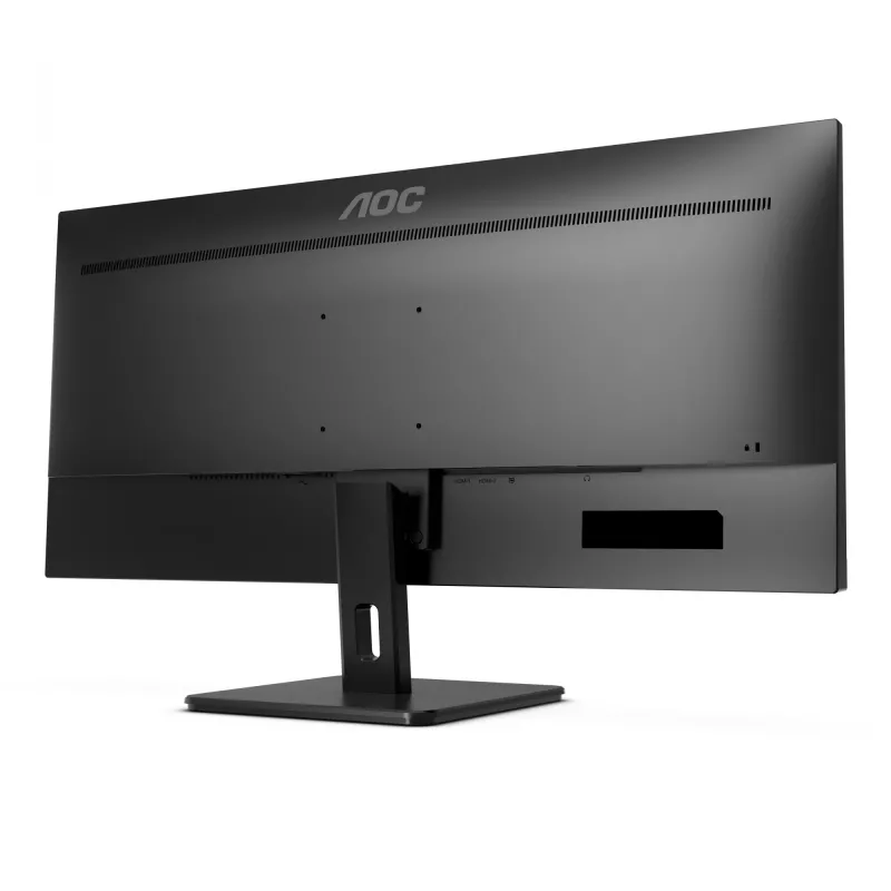 AOC E2 U34E2M/BK kompiuterio monitorius 86,4 cm (34 colių) 3440 x 1440 pikselių „UltraWide Quad HD“ LED juodas
