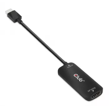 CLUB3D HDMI + Micro USB to DisplayPort™ 4K120Hz arba 8K30Hz M/F aktyvus adapteris