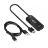 CLUB3D HDMI + Micro USB to DisplayPort™ 4K120Hz arba 8K30Hz M/F aktyvus adapteris