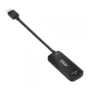 CLUB3D HDMI + Micro USB to DisplayPort™ 4K120Hz arba 8K30Hz M/F aktyvus adapteris
