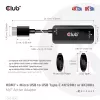CLUB3D HDMI + Micro USB į USB Type-C 4K120Hz arba 8K30Hz M/F aktyvus adapteris