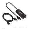 CLUB3D HDMI + Micro USB į USB Type-C 4K120Hz arba 8K30Hz M/F aktyvus adapteris