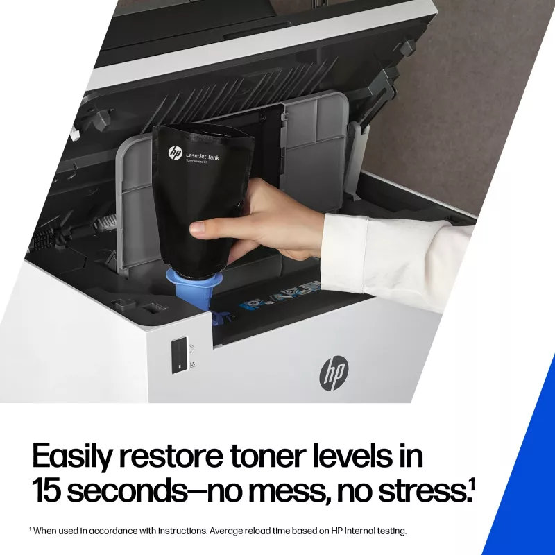HP 153X Original Black LaserJet Tank Toner Reload Kit, 5000 puslapių, juoda, 1 vnt.
