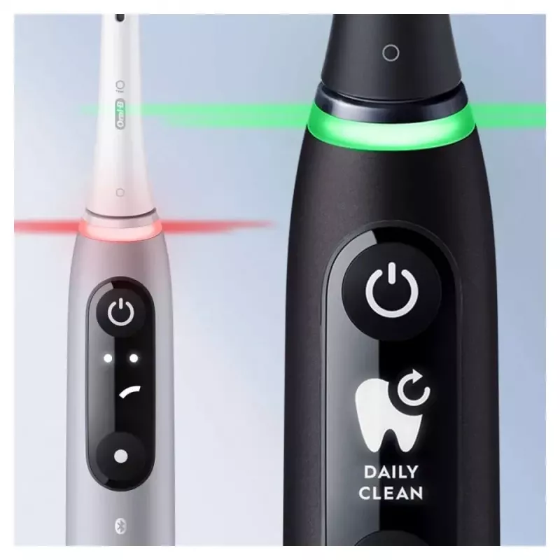 Oral-B iO Series 6 suaugusiųjų sukamasis dantų šepetėlis juodas