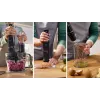 Bosch Serie 4 MSM4B620 blenderis 0.6 L panardinamasis blenderis 1000 W Juodas