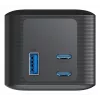 Nešiojamas įkroviklis Anker 737 (A1289011) — 24000 mAh, 140 W, 2× USB-C + 1× USB-A, sidabrinė/juoda