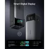 Nešiojamas įkroviklis Anker 737 (A1289011) — 24000 mAh, 140 W, 2× USB-C + 1× USB-A, sidabrinė/juoda