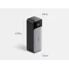 Nešiojamas įkroviklis Anker 737 (A1289011) — 24000 mAh, 140 W, 2× USB-C + 1× USB-A, sidabrinė/juoda