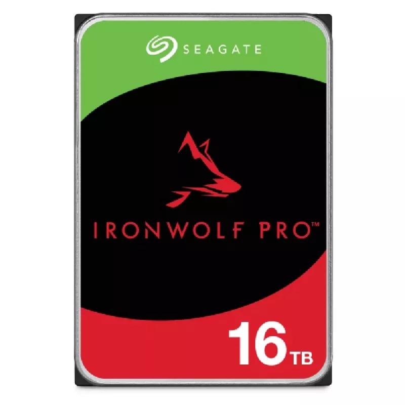 Seagate IronWolf Pro ST16000NT001 vidinis kietasis diskas 16 TB 7200 RPM 256 MB 3,5 colio Serial ATA III