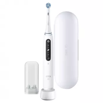 Oral-B iO Series 5 Suaugusiųjų besisukantis-osciliuojantis dantų šepetėlis Baltas