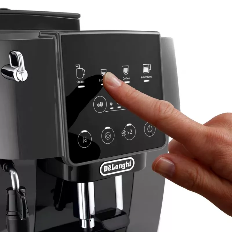 Espreso aparatas DeLonghi Magnifica Start ECAM220.22GB — 1450 W, 1,8 l vandens bakelis, integruota kavamalė