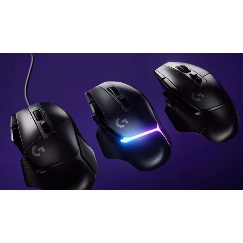 LOGITECH G502 X Gaming pelė - USB - Juoda