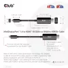 CLUB3D MiniDisplayPort 1.4 į HDMI 4K120Hz arba 8K60Hz HDR10+ kabelis M/M 1,8 m / 6 pėdos